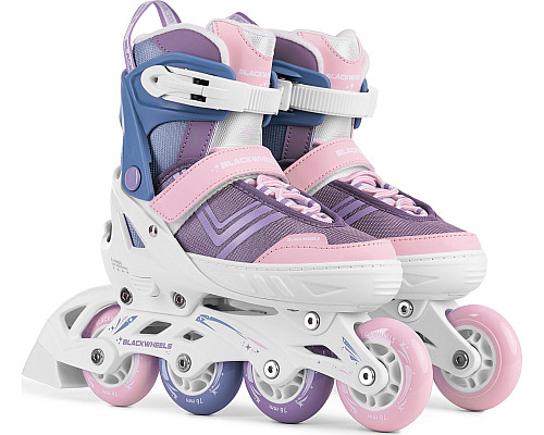 Роликові ковзани Blackwheels Playful S - розмір 32-35, рожево-фіолетові