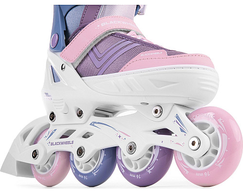 Роликові ковзани Blackwheels Playful S - розмір 32-35, рожево-фіолетові