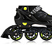 Роликові ковзани Blackwheels Sonic M - розмір 32-35, чорно-зелені