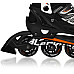 Роликові ковзани Blackwheels Playful S - розмір 32-35, чорно-білі