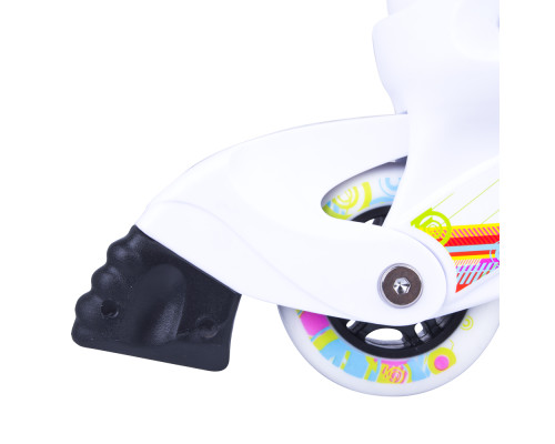 Регульовані ролики WORKER Picola LED - з освітленими колесами / розмір XS (26-29)