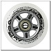 PU 84x24 82A WHITE MAT (4 szt.) + ABEC-9 (8 szt.) SET NILS EXTREME