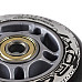 PU 84x24 82A BLACK (4 pcs) + ABEC-9 (8 pcs) SET NILS EXTREME