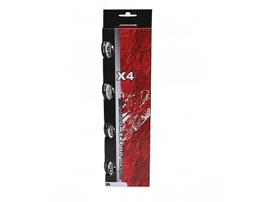 Колеса для роликових ковзанів PU 70x24 82A  NILS EXTREME - 4 шт./чорні