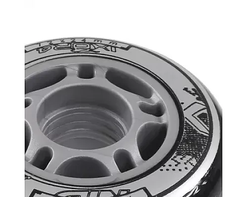 Колеса для роликових ковзанів PU 70x24 82A  NILS EXTREME - 4 шт./чорні