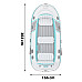 Надувний човен Hydro-Force Adventure Elite X5 Bestway 65159