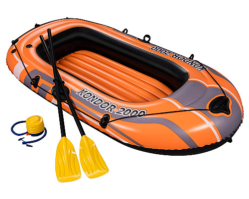 Човен Hydro-Force Set 188 x 98 см весла + віджим Bestway 61062 Човен Hydro-Force Set 188 x 98 см весла + віджим Bestway 61062