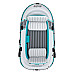Човен надувний Bestway Hydro-Force Adventure Elite X4 315 х 165 см, блакитно-сірий
