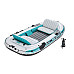 Човен надувний Bestway Hydro-Force Adventure Elite X4 315 х 165 см, блакитно-сірий