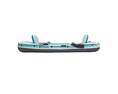 Човен надувний Bestway Hydro-Force Adventure Elite X4 315 х 165 см, блакитно-сірий