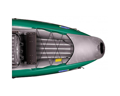 Каяк надувний Gumotex HALIBUT /021, 375 х 96 см - зелено-сірий Каяк надувний Gumotex HALIBUT /021, 375 х 96 см - зелено-сірий