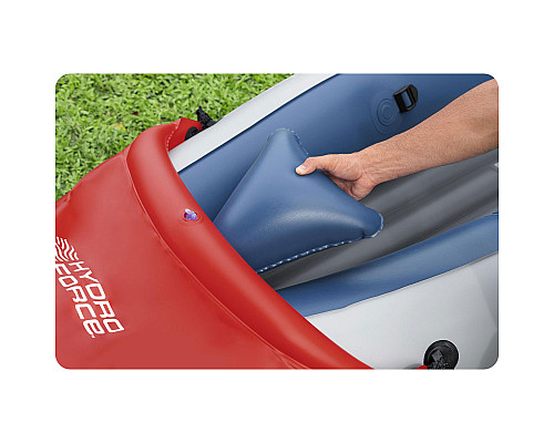 Надувна байдарка Bestway 65077 Lite Rapid X2 321 x 88 см Надувна байдарка Bestway 65077 Lite Rapid X2 321 x 88 см