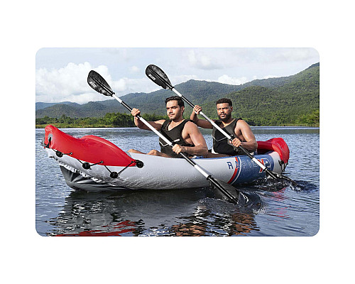 Надувна байдарка Bestway 65077 Lite Rapid X2 321 x 88 см Надувна байдарка Bestway 65077 Lite Rapid X2 321 x 88 см