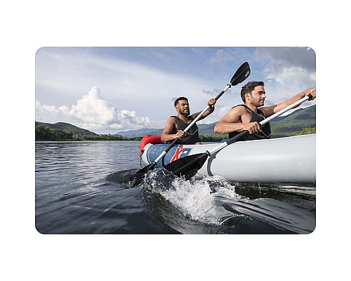 Надувна байдарка Bestway 65077 Lite Rapid X2 321 x 88 см Надувна байдарка Bestway 65077 Lite Rapid X2 321 x 88 см