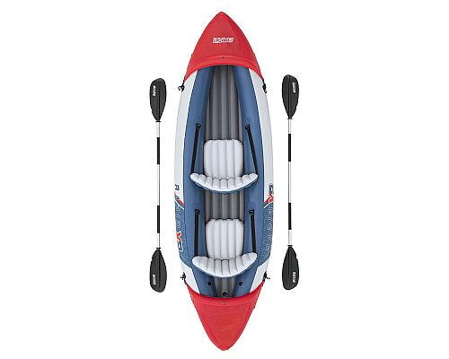 Надувна байдарка Bestway 65077 Lite Rapid X2 321 x 88 см Надувна байдарка Bestway 65077 Lite Rapid X2 321 x 88 см