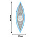 Байдарка Bestway 65115 Hydro-Force Cove Champion X1