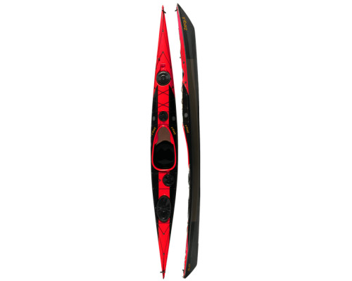 Каяк Zegul Arrow Play LV PE Skeg, 517 х 53,5 см - червоний