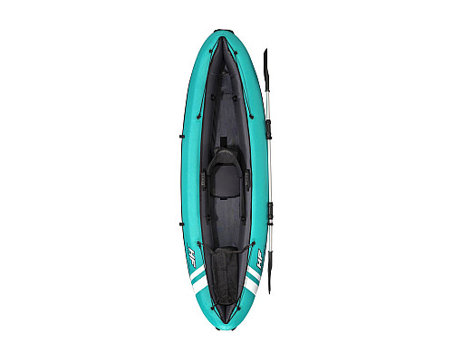 Каяк надувний Bestway Hydro-Force Ventura Elite X1 280 х 86 см, блакитно-чорний