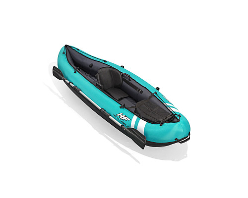 Каяк надувний Bestway Hydro-Force Ventura Elite X1 280 х 86 см, блакитно-чорний