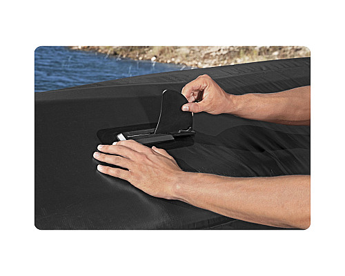Каяк надувний Bestway Hydro-Force Ventura Elite X1 280 х 86 см, блакитно-чорний