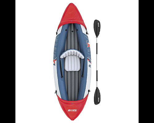Каяк надувний Bestway Hydro-Force Rapid X1 290 x 91 см, синьо-червоний