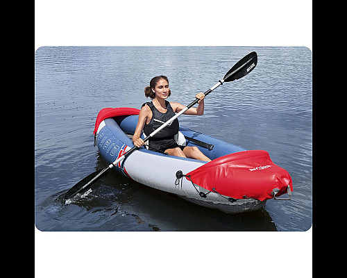 Каяк надувний Bestway Hydro-Force Rapid X1 290 x 91 см, синьо-червоний