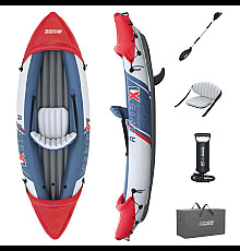 Каяк надувний Bestway Hydro-Force Rapid X1 290 x 91 см, синьо-червоний