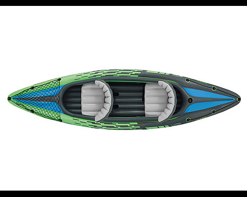 Каяк надувний Intex Challenger K2 351 x 76 x 38 см, зелений