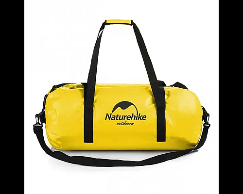 Сумка водонепроникна Naturehike NH20FSB03 500D 60 л, жовта Сумка водонепроникна Naturehike NH20FSB03 500D 60 л, жовта