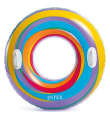 Коло надувне для плавання Intex 59256-whirl-violet Вихор, 91 см
