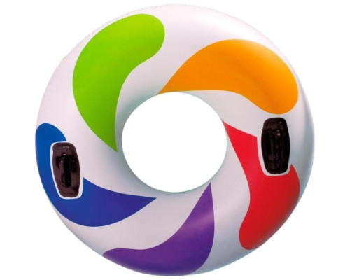 Коло надувне з ручками Intex 58202, 119 см Коло надувне з ручками Intex 58202, 119 см