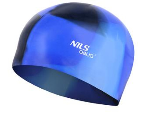 Шапочка для плавання NILS MS82 синя Шапочка для плавання NILS MS82 синя