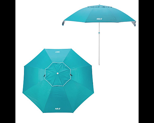 Пляжна парасоля NC7822 XL 220 CM NILS голуба Пляжна парасоля NC7822 XL 220 CM NILS голуба
