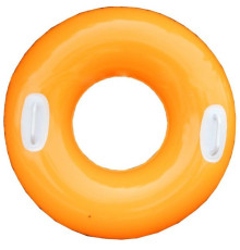 Надувний круг із ручками Intex 59258-orange (Діаметр 76см) Помаранчевий