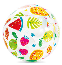 Надувний пляжний м'яч фрукти 51 см INTEX 59040