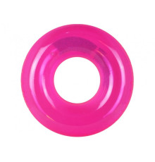 Надувний круг прозорий Intex 59260-pink (Діаметр 76см) Рожевий