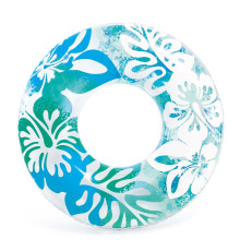 Круг для плавання діаметром 91 см 3 кольори INTEX 59251 блакитний