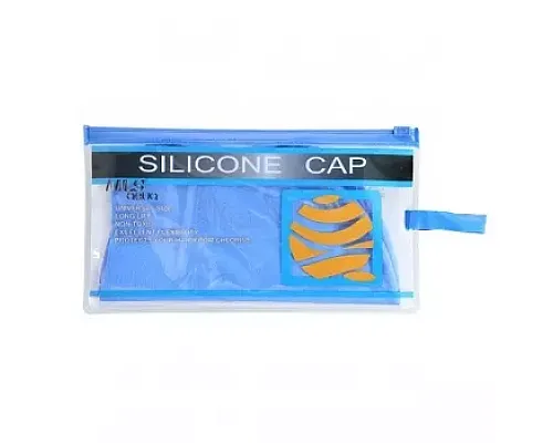 Жіноча шапочка для плавання F224 NILS AQUA - блакитна