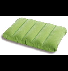 Подушка надувна Intex 68676 43x28x9 см, зелена