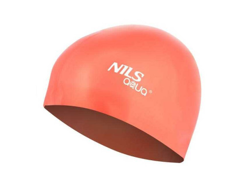 Шапочка для плавання G503 NILS AQUA – помаранчевий/розмір універсальний Шапочка для плавання G503 NILS AQUA – помаранчевий/розмір універсальний