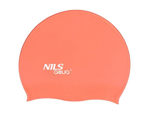 Шапочка для плавання G503 NILS AQUA – помаранчевий/розмір універсальний Шапочка для плавання G503 NILS AQUA – помаранчевий/розмір універсальний