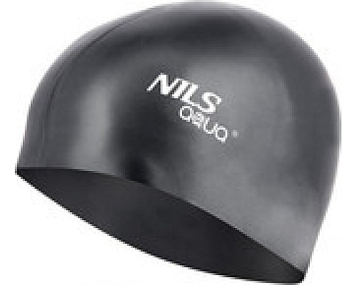 Шапочка для плавання SB14 NILS AQUA– чорний/розмір універсальний 