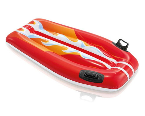 Дошка надувна для плавання INTEX 58165 червона, 112 х 62 см