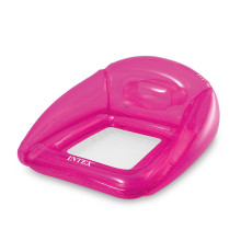 Надувне крісло для плавання рожевий INTEX 56802