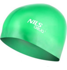 Шапочка для плавання SH74 NILS AQUA – зелений/розмір універсальний 