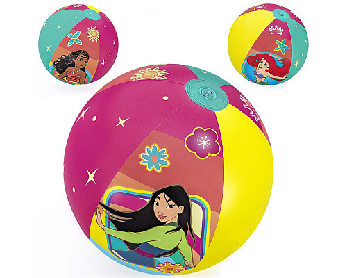 Дитячий пляжний м'яч 51 см Disney Princess Bestway 91042