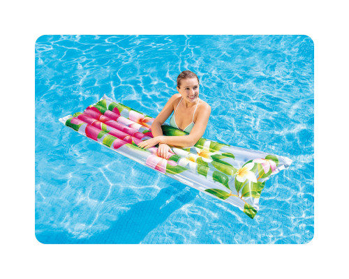 Надувний матрац для плавання Intex Flowers 59720 Надувний матрац для плавання Intex Flowers 59720