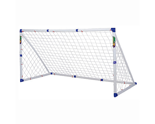 Ворота футбольні Outdoor-Play JC-7180T 183 x 130 х 96 см, біло-сині