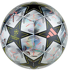 М'яч футбольний Adidas UCL Training Foil IX4068 розмір 3, сіро-чорний