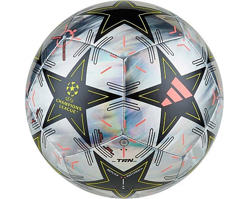 М'яч футбольний Adidas UCL Training Foil IX4068 розмір 3, сіро-чорний